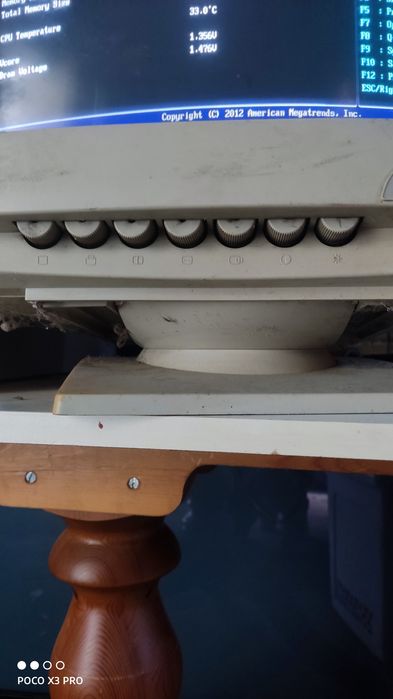 Monitor retro mitsu Xdm-2000 rarytas