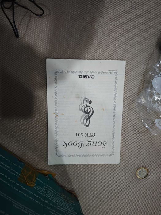 Órgão Eletrônico Casio CTK 501 Vintage Nunca Utilizado