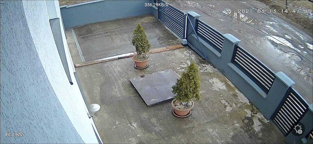 5 Мп камера вулична, поворотна WiFi з автослідкуванням звуком для дома