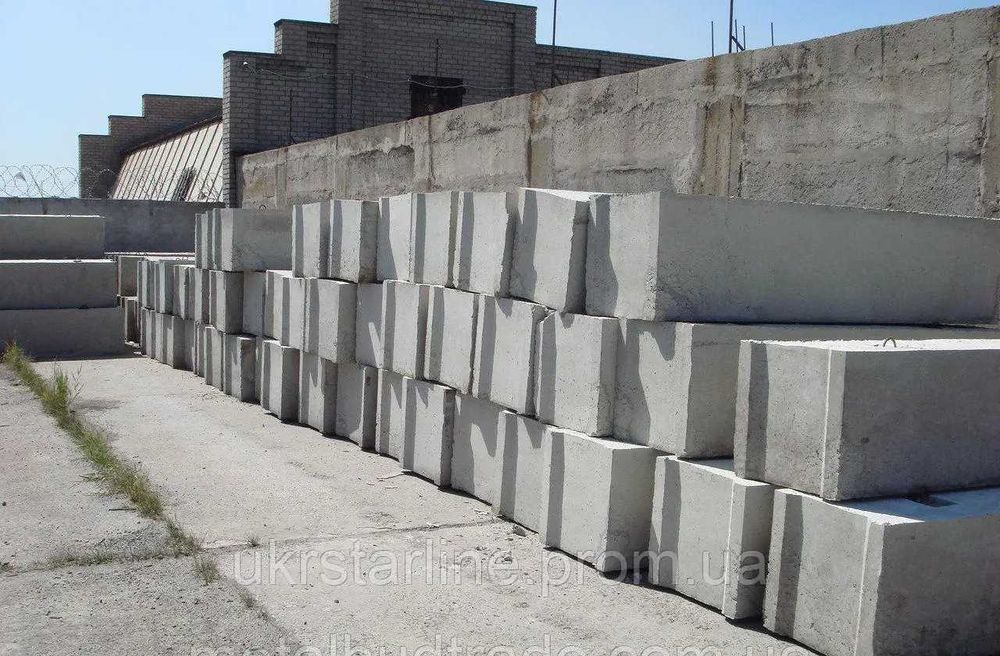 Фундаментные блоки от производителя, ФБС