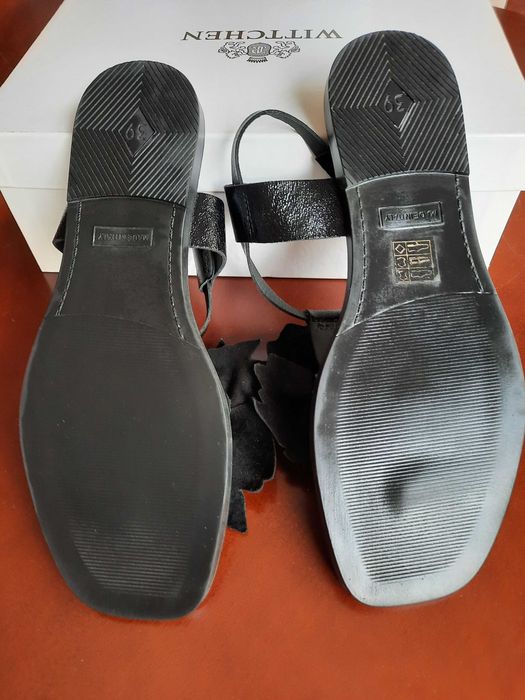 Sandaly damskie skórzane 39 Wittchen