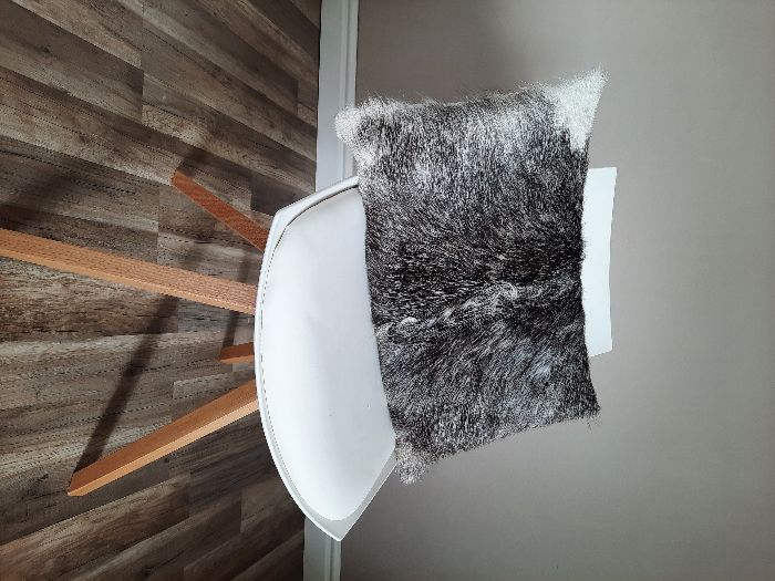 Poduszki Dekoracyjne Skóra Naturalna Kozia Różne Kolory 60x40 cm