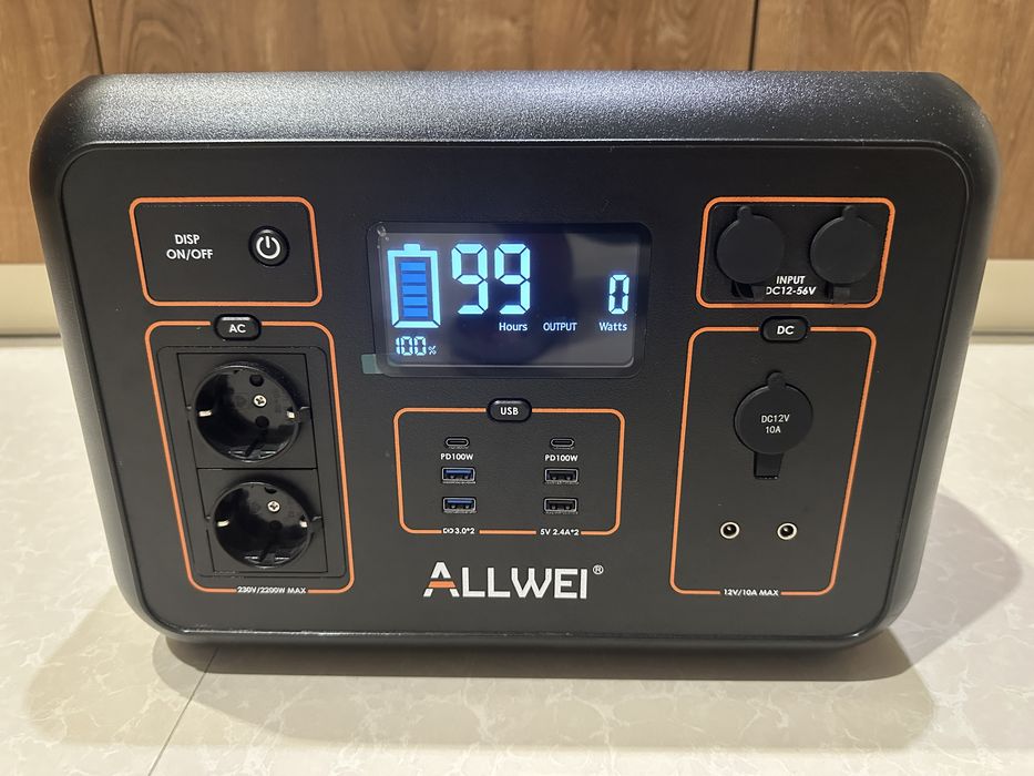 Зарядна станція Allwei SGR-PPS2000-2 2200 Вт