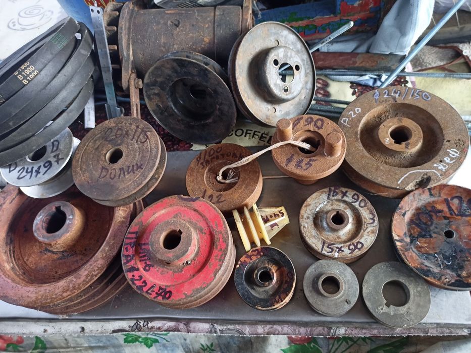 Шківи для електродвигуна