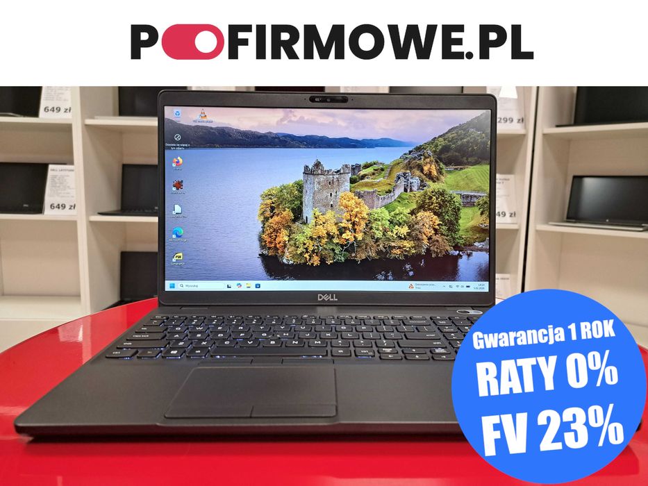 15" Dell Latitude 5500 i5-8gen 16GB 256SSD WIN11 HDMI Kamera FullHD