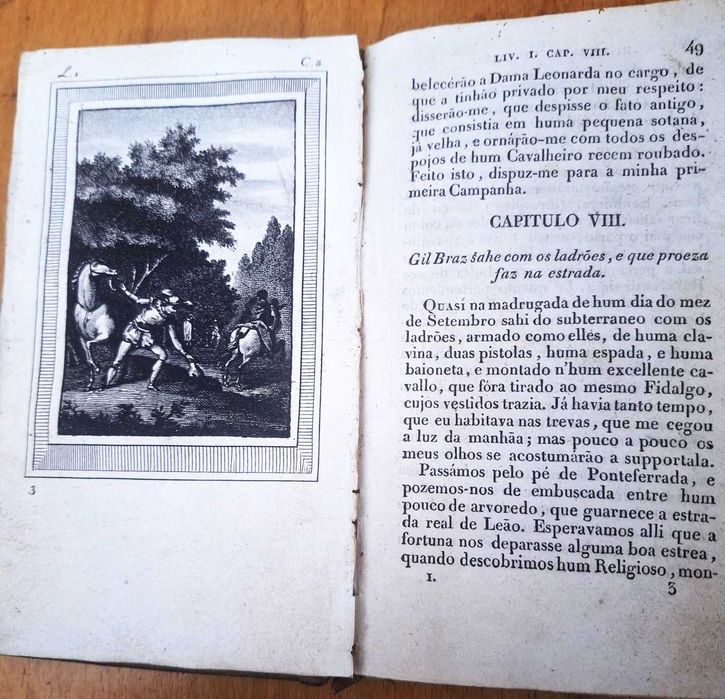 História de Gil Braz de Santilhana, Tomo I, de 1819