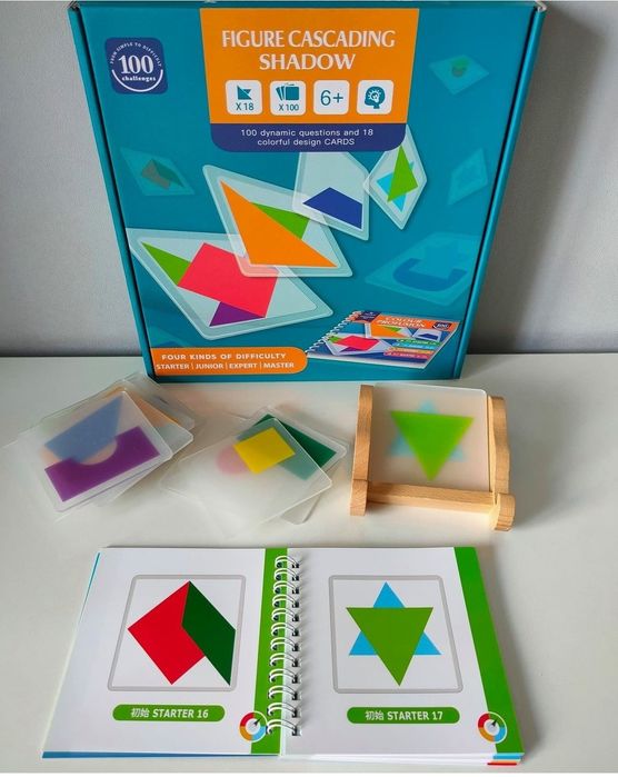 Цікаві дерев'яні настільні ігри кульки, палички, кубики