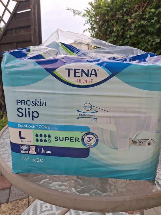 TENA ProSkin Slip Super L – pieluchomajtki, 30 szt.