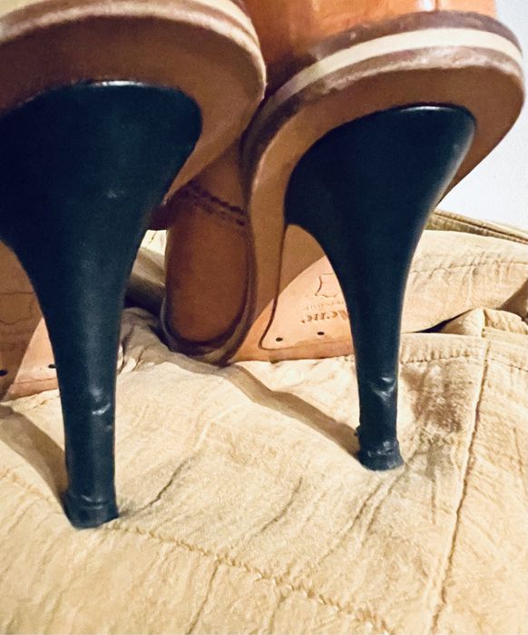 ACNE STUDIOS czółenka szpilki vintage lata 30