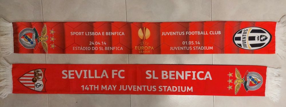 2 cáhecois Benfica na Europa