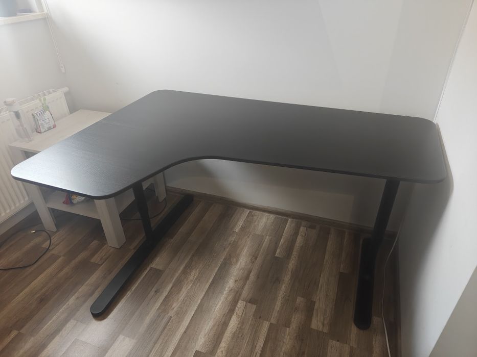 Biurko narożne lewe, Bekant IKEA 160x110cm