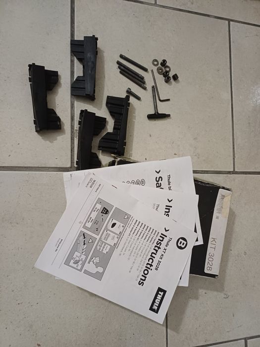 Thule wingbar + kit 3028 (BMW)