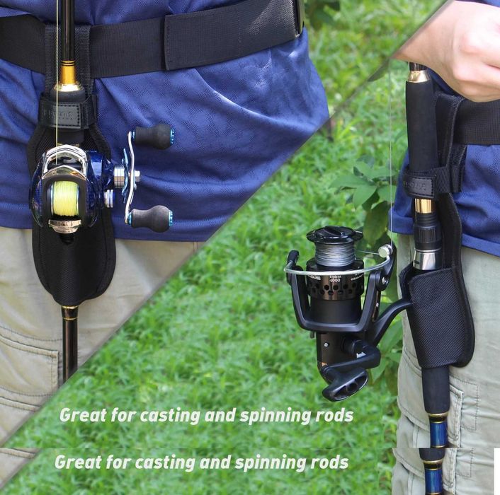suporte de cintura para cana de pesca