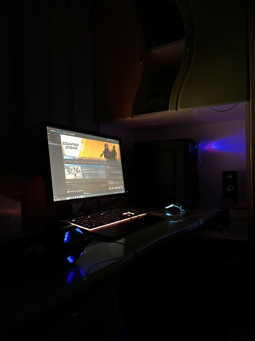 Ігровий Пк з монітором та переферією