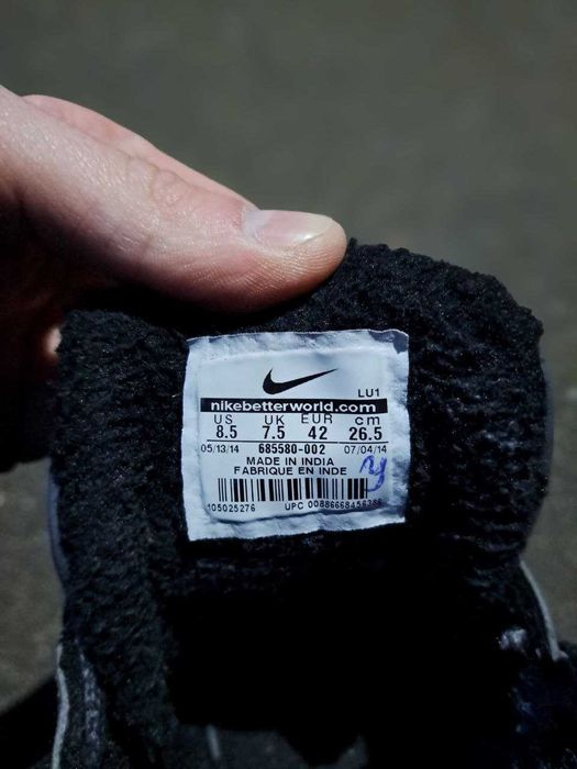 NIKE Оригінал | Кросівки Кеди Шкіряні Теплі Утеплені Зимові Черевики