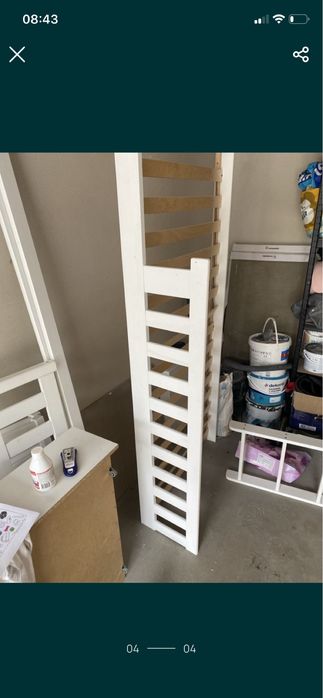 Łóżko dziecięce piętrowe Lano Meble 80x180