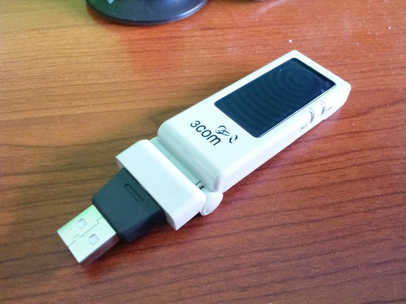 Adapter USB modem Wi-Fi WiFi karta 3Com 3CRUSB20075