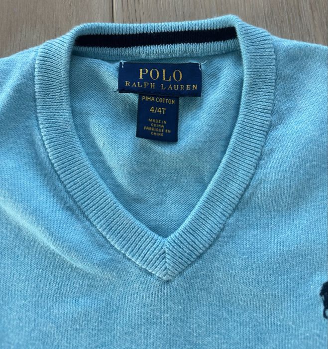 Sweter POLO RALPH LAUREN dla chłopca rozm 4T  (104)