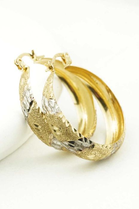 Kolczyki złote 14k 5.63g
