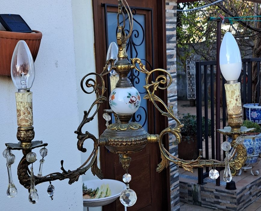 Candeeiro Ferro Furjado