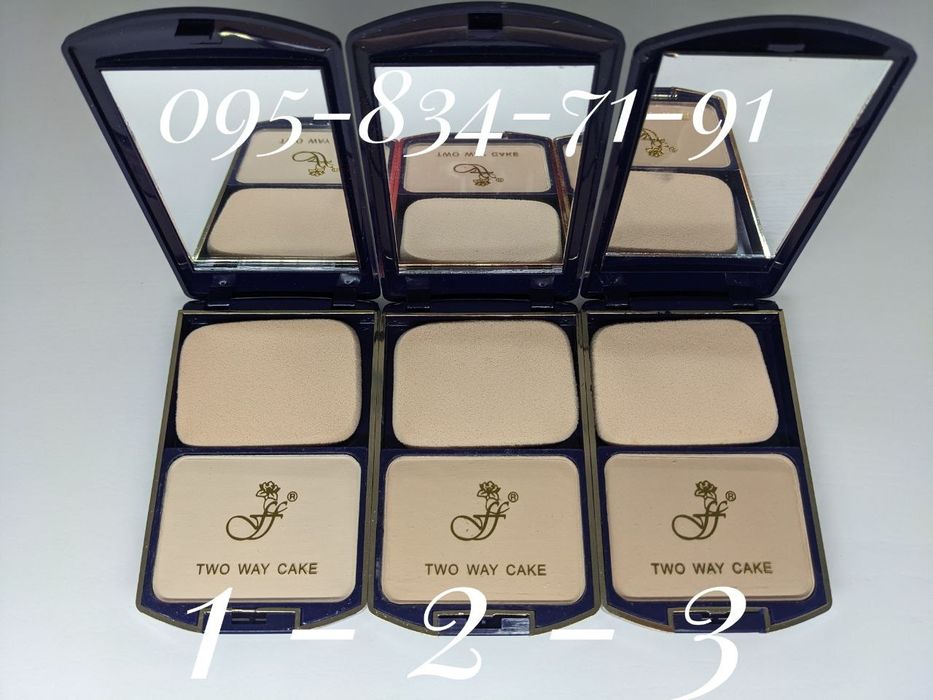 Пудра Ffleur. ВСІ ТОНИ В НАЯВНОСТІ. Пудра компактная Флер 2в1 (оригина