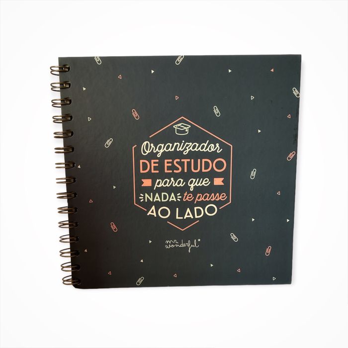 Organizador de Estudo Mr.Wonderful