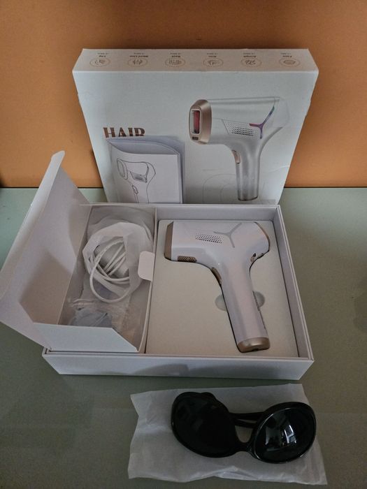 Dispositivo de remoção de cabelo a laser Haarlosy IPL para mulheres e