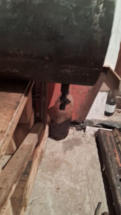 Ємність ,бак на 60 літрів,оцинкована,опори відкатні