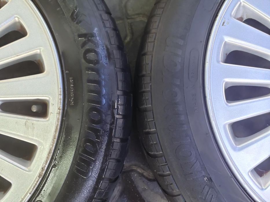Jantes Volvo R16 Com Pneus 205/55 Furação 5X108