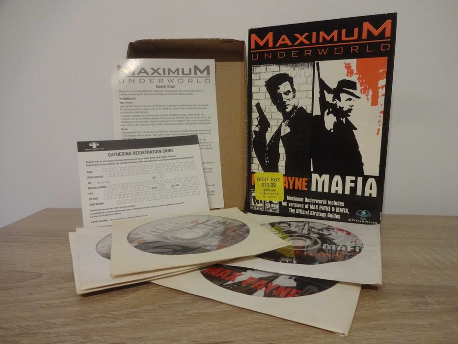 MAX PAYNE i MAFIA Edycja Kolekcjonerska PC BIG BOX
