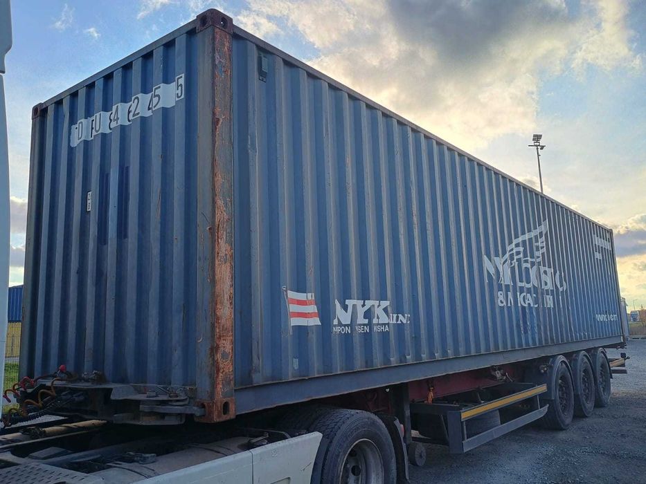 Kontener morski magazynowy 40HC, 12 metrowy, używany! Tani transport