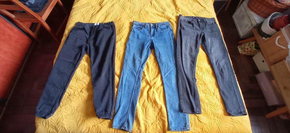 10 par spodni dla nastolatka 170cm rozmiar 28/30/32