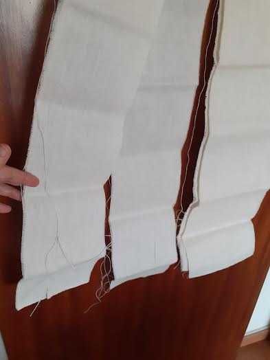 Tiras de tecido em linho com 2m para toalha