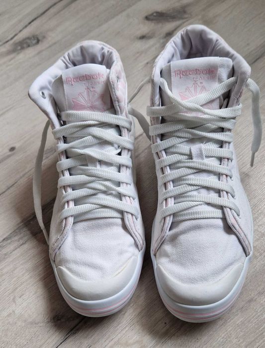 Tenisówki tramki wysokie damskie REEBOK r. 38