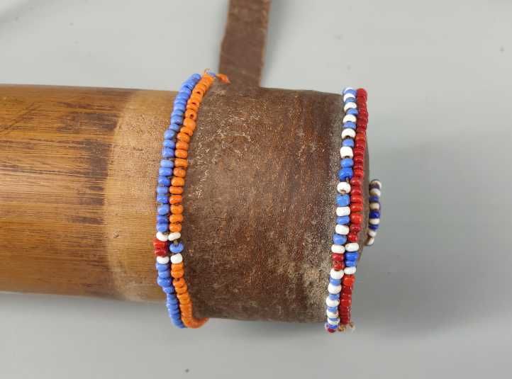 Garrafa e Tubo Africano Vintage