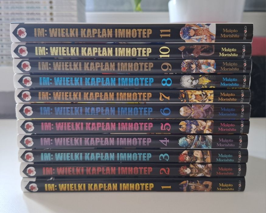 Manga Im wielki kapłan Imhotep 1-11 komplet