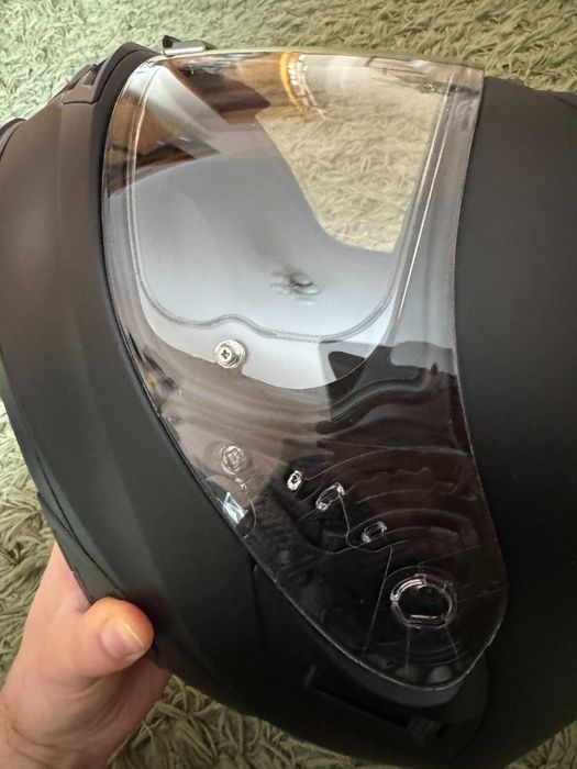 Мотошолом Scorpion Exo-520 Evo Air Matt Black M + Pinlock