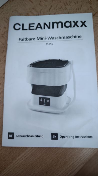 Міні пральна машина CLEANmaxx Faltbare Mini