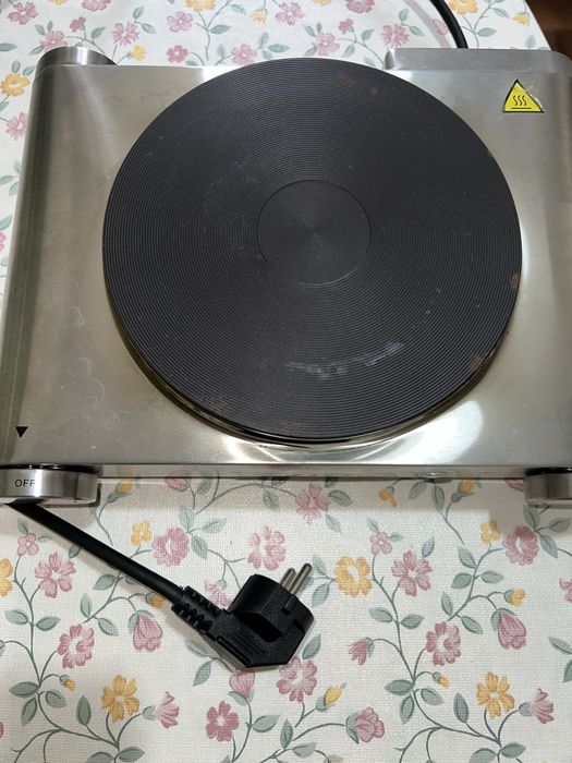 Fogão de ligar a ficha