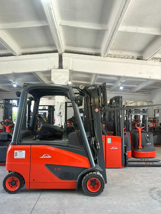 Штабелер електричний Навантажувач  1414 Навантажувач LINDE E18PH-02 1.8t 4.56m
