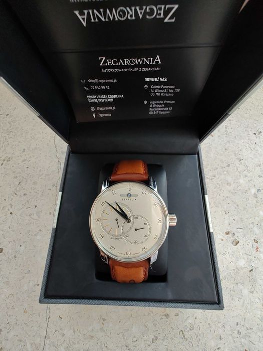 Zegarek męski Zeppelin New Captain's Line Automatic