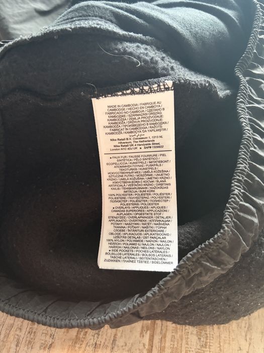 Оригінальні зимові флісові спортивні штани Jordan Essential Winter Fleece (DV1569-010) Розмір L НЮАНС!