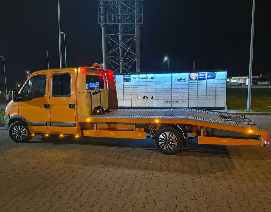 Renault Master 2.5DCI 150KM Autolaweta Dubel kabina Wciągarka