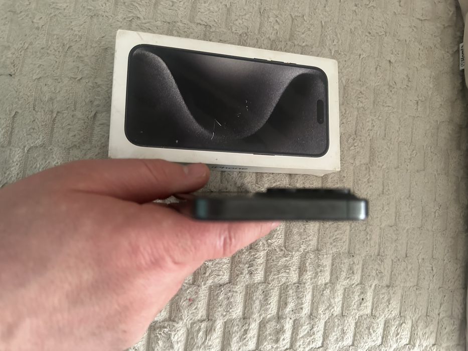 Iphone 15 pro max 256 gb black