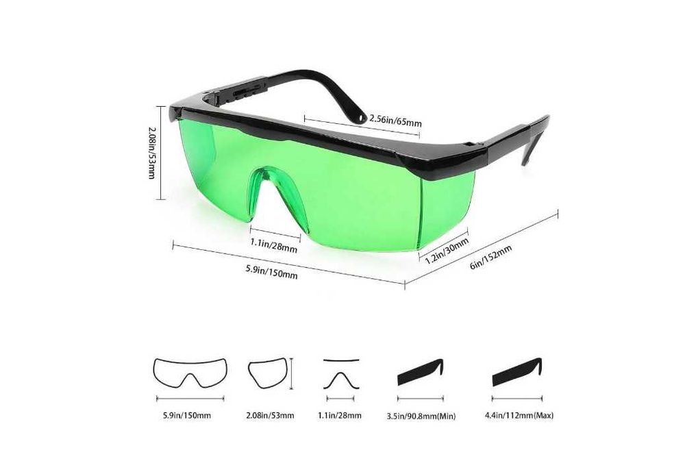 Okulary ochronne do lasera - HUEPAR GL01G