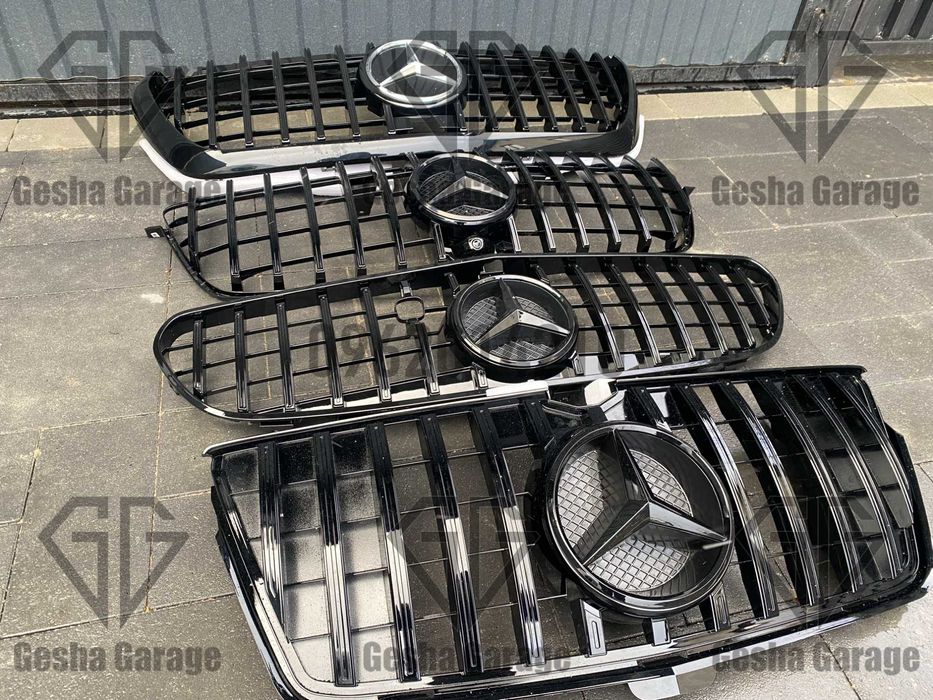 Нова решетка решітка mercedes мерседес g ml cl gls gle glc glb gla cls