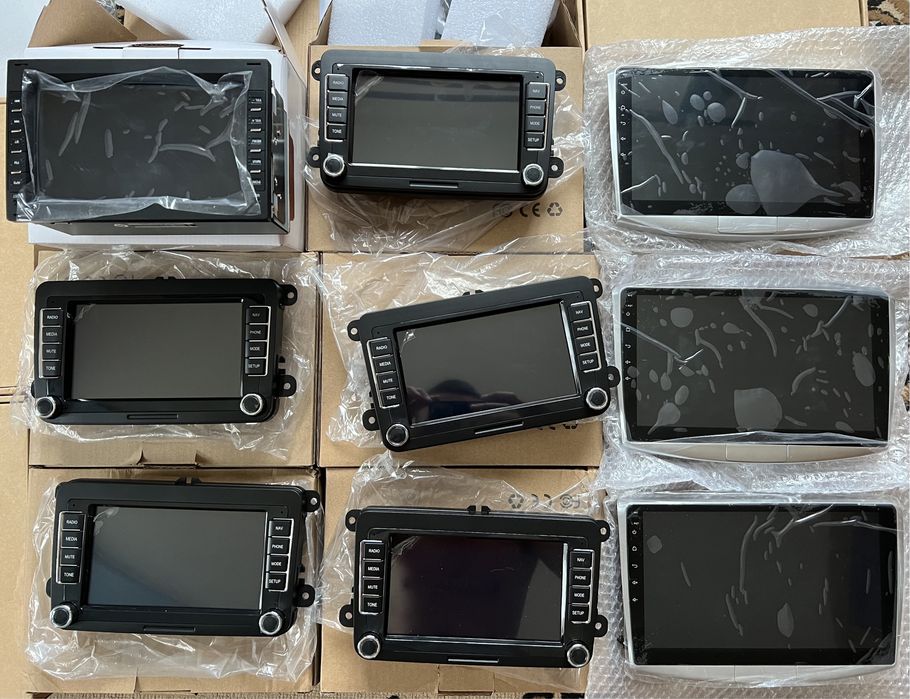 Нові магнітоли vw skoda passat, golf