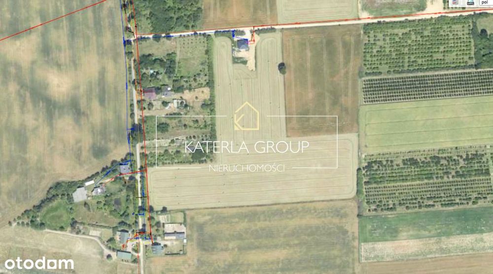 Działka Budowlana 849m2 Warunki zabudowy Mochle
