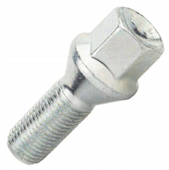 Болт колесный Jeep Cherokee 2014-2022; Chrysler 200; Dodge Dart М12x1,25x28мм Конус Цинк Ключ 19 Farad