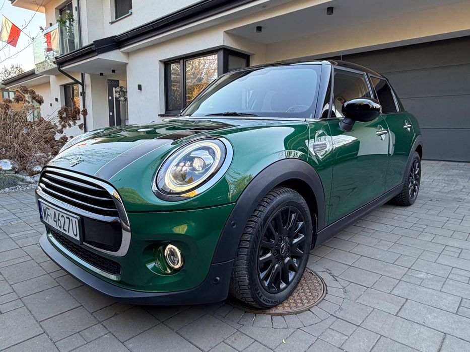 MINI Cooper Mini Cooper Salon Polska Bezwypadkowy British Racing Green Ledy